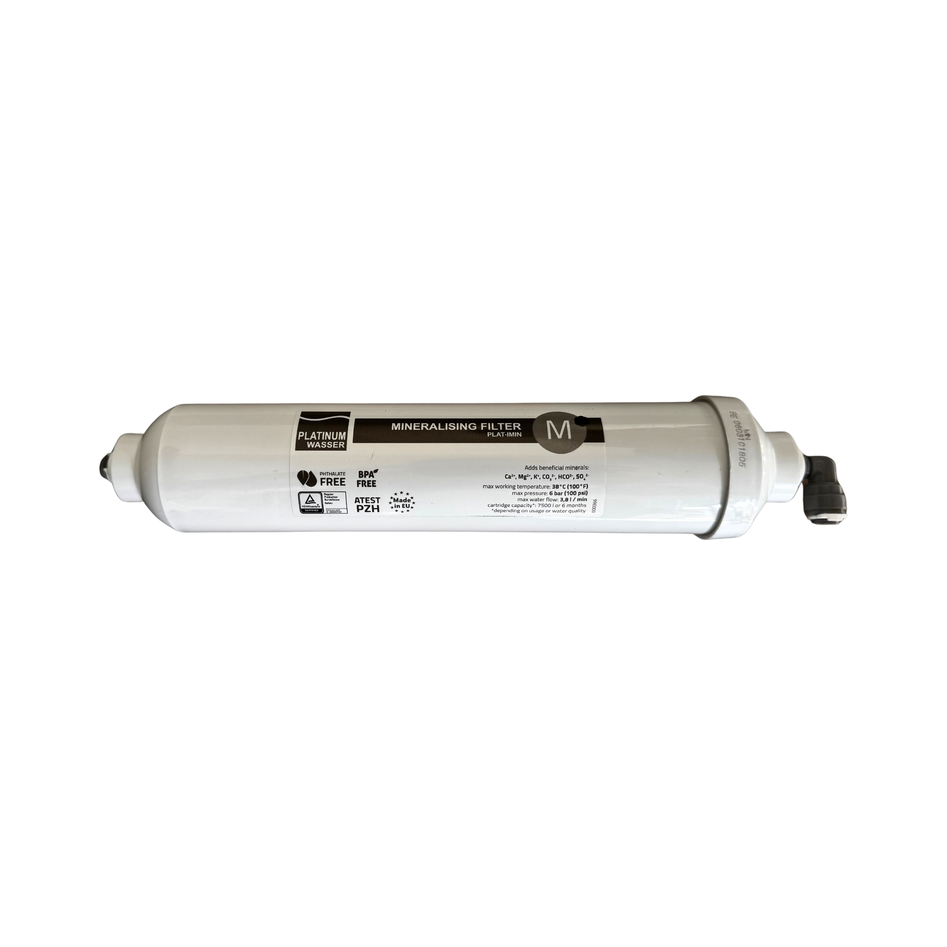 Platinum Wasser - InLine Mineralising Filter (PLAT-IMIN) ბიოკერამიკული კარტრიჯი