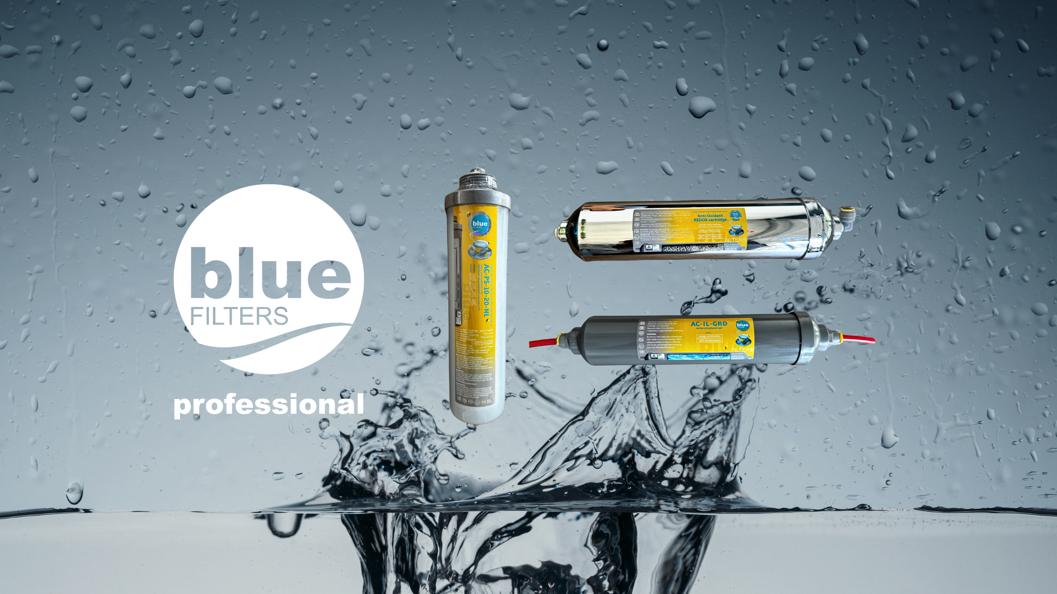 Bluefilters NewLine წყლის ფილტრის კარტრიჯები