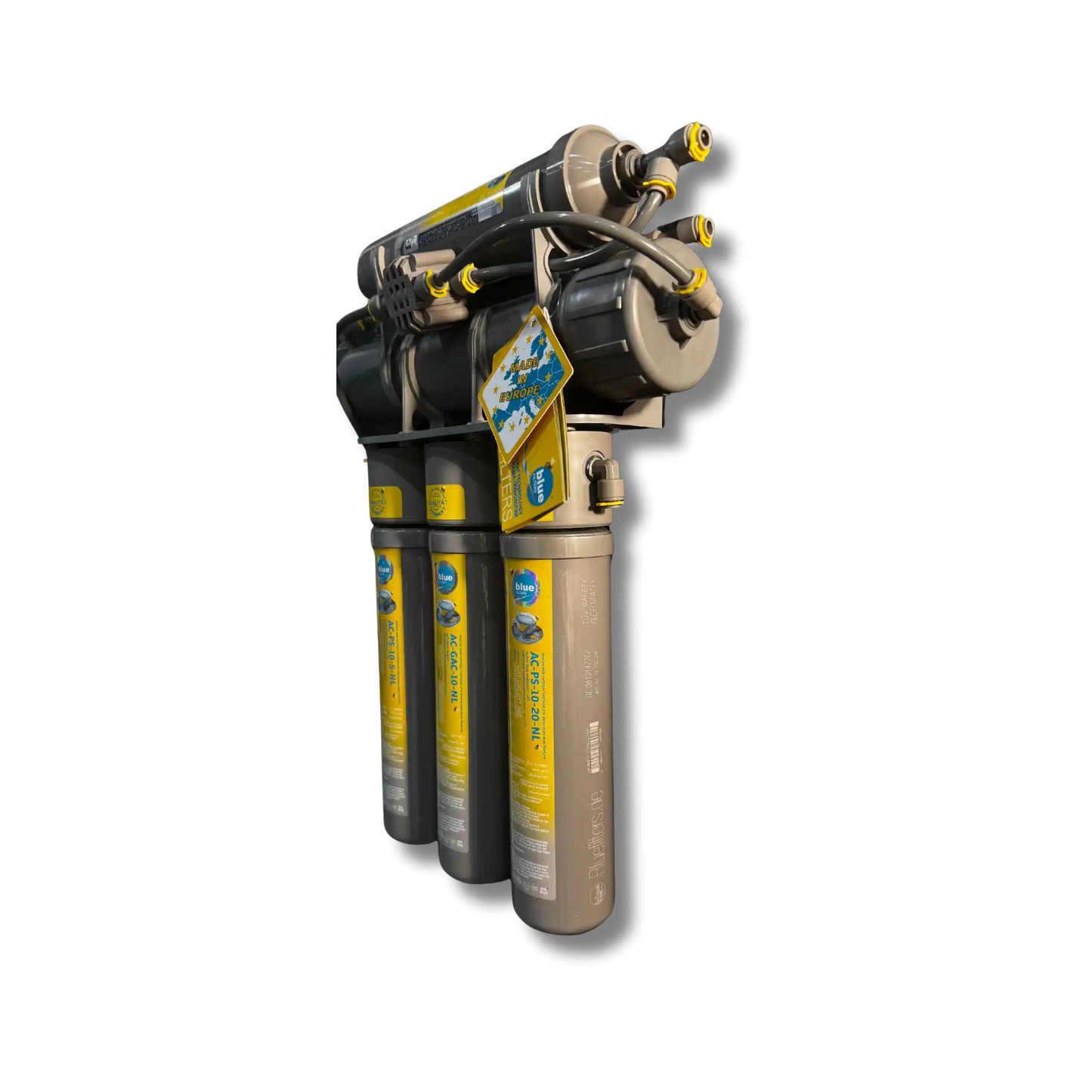 Bluefilters NewLine RO 5 ელიტარული კლასის წყლის ფილტრი – აშორებს ქლორს, მძიმე მეტალებს და ტოქსიკურ მინარევებს