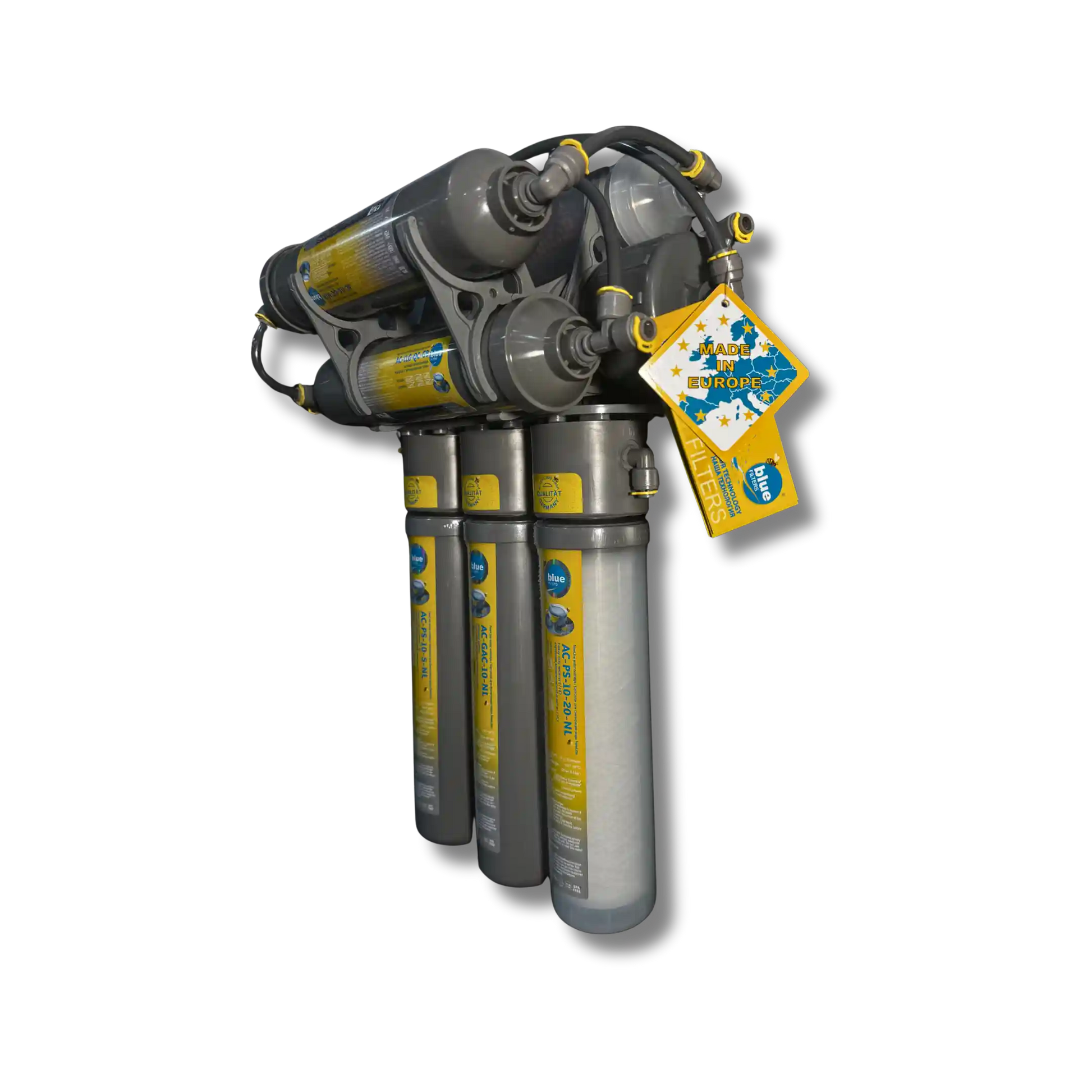 Bluefilters NewLine RO 7 ფილტრი – restores წყლის ბუნებრივ სტრუქტურას და ამდიდრებს სასარგებლო მინერალებით