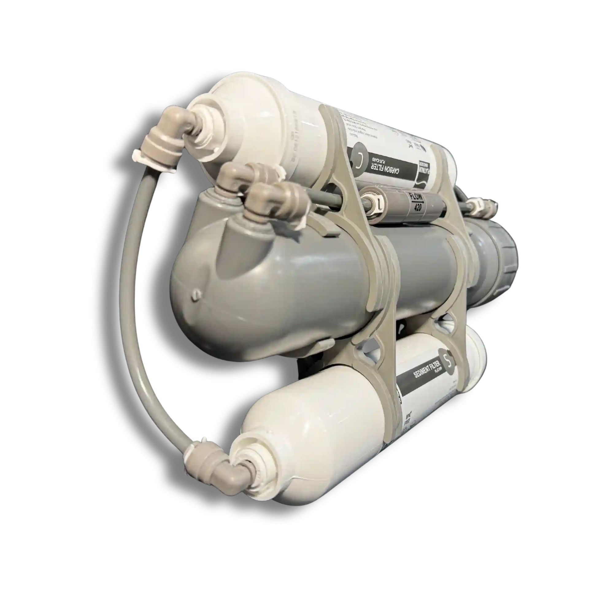 Platinum Wasser Ultra 3 სამზარეულოში დამონტაჟებული წყლის ფილტრი, უსაფრთხო სასმელი წყლისთვის და ტექნიკის დაცვისთვის