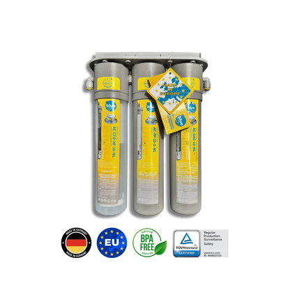 Bluefilters NewLine UPS3 სამსაფეხურიანი ფილტრაციის სისტემა, გერმანული წარმოება