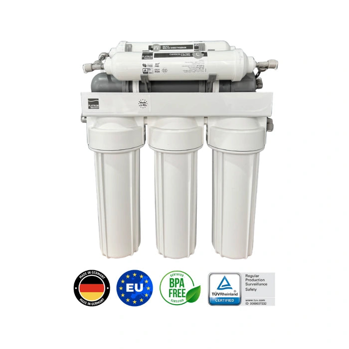 Platinum Wasser Ultra 6 RO - უკუოსმოსის 6 საფეხურიანი ფილტრაციის სისტემა