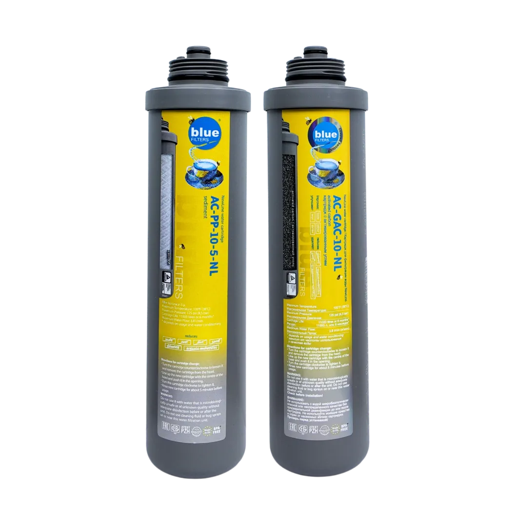 Bluefilters UPS3 – 6 თვის კარტრიჯების კომპლექტი (2 ცალი)