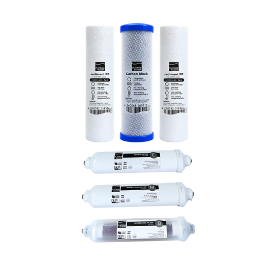 Platinum Wasser ULTRA7 - 6-Monats-Filterset