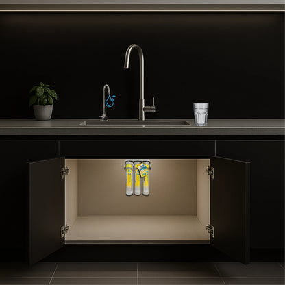 Bluefilters NewLine ups3 - Aquarea | აქვარეა UPS3 წყლის ფილტრაციის სისტემა სუფთა და უსაფრთხო სასმელი წყლისთვის