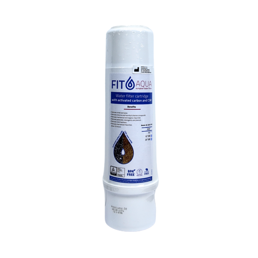 FITaqua გრანულირებული აქტივირებული ნახშირის და წყლის დამარბილებელი წყლის ფილტრი, რომელიც ამცირებს სიხისტეს, ანაცვლებს კალციუმსა და მაგნიუმს სოდიუმის იონებით და აშორებს ქლორს, ორგანულ და მექანიკურ მინარევებს (AC-GAC-CSR)