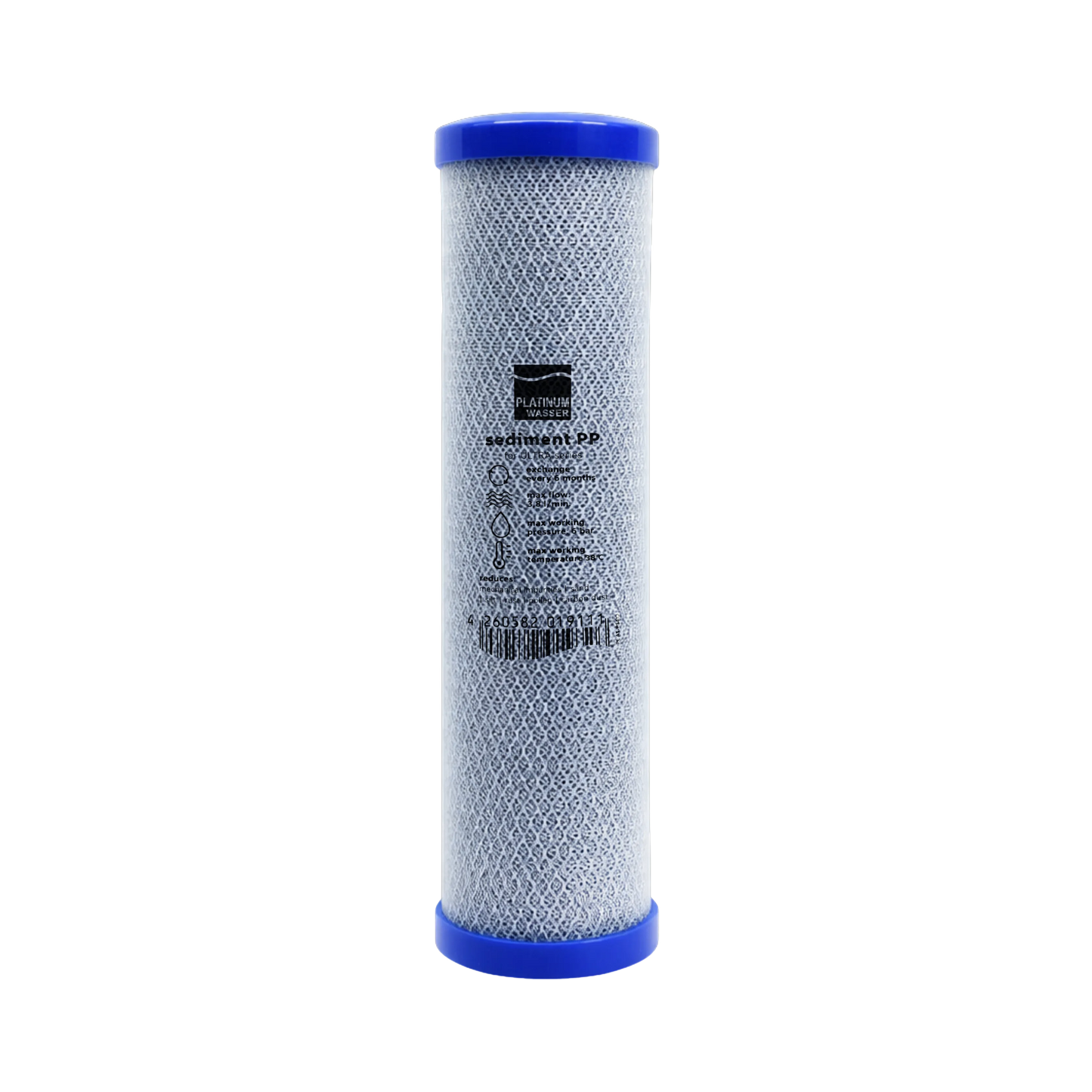 Platinum Wasser დაპრესილი აქტივირებული ნახშირის ბლოკის წყლის ფილტრი, რომელიც ეფექტურად აშორებს ქლორს და მის მავნე ნაერთებს, მექანიკურ მინარევებს, პესტიციდებს, სარეცხ საშუალებებს, ფენოლებს და ტყვიას, აუმჯობესებს წყლის გემოსა და სუნს (PLAT-PBLOCK)