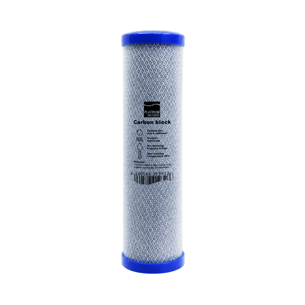 Platinum Wasser - დაპრესილი აქტივირებული ნახშირის ბლოკის კარტრიჯი