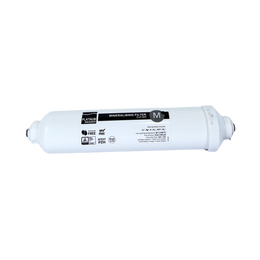 Platinum Wasser InLine მინერალიზაციის წყლის ფილტრი დოლომიტით, რომელიც ამდიდრებს წყალს კალციუმით, მაგნიუმითა და ნატრიუმით, ზრდის pH-ს და აუმჯობესებს გაფილტრული წყლის გემოს (PLAT-IMIN-QC)