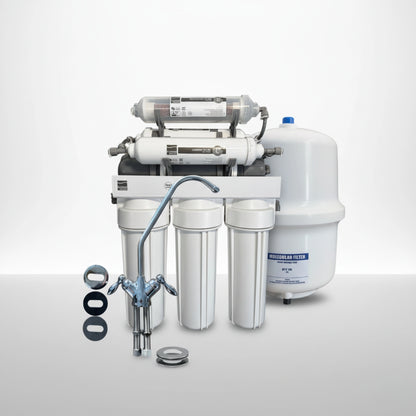 Platinum Wasser Ultra 7 – 7 საფეხურიანი უკუოსმოსის სასმელი წყლის ფილტრი სრული კომპლექტაციით | Aquarea