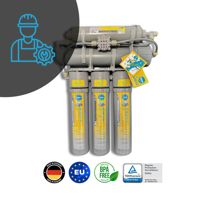 Bluefilters NewLine RO 5 - უკუოსმოსის ხუთ საფეხურიანი სისტემა